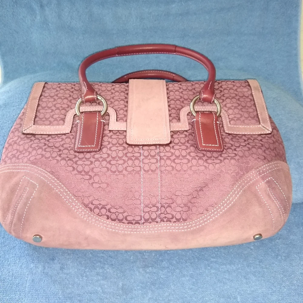 Coach canvas signature Soho satchel. 3648_7
